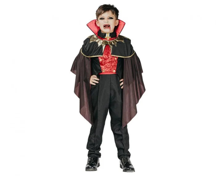 Strój Strasznego Wampira dla dzieci – kostium na Halloween i karnawał - Costumes