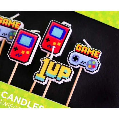 Świeczki Pikery Game On, 5 szt.