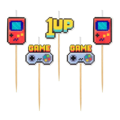 Świeczki Pikery Game On, 5 szt.