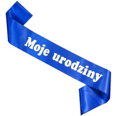 Szarfa "Moje Urodziny"
