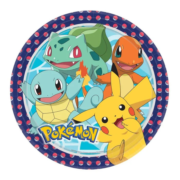 Talerzyki Papierowe Pokemon – Kolorowe i Praktyczne