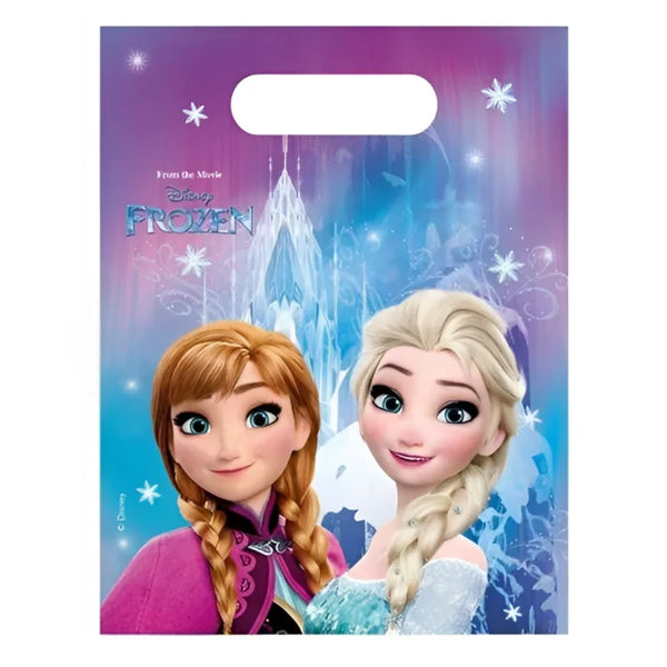 Torebki Prezentowe "Frozen Northern Lights" – Idealne na Prezent w Krainie Lodu!, 6szt.