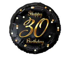 Urodzinowy balon foliowy na 30 urodziny – 45 cm