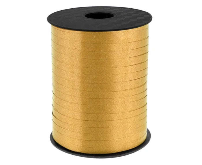 Wstążka pastelowa złota 458 m x 0,5 cm - Party Supplies