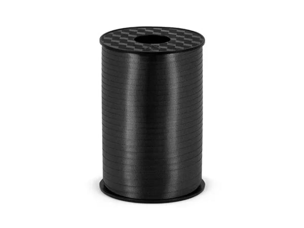 Wstążka plastikowa czarna – 5 mm x 225 m