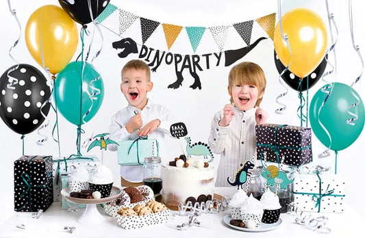 Zestaw dekoracji party – Dinozaury