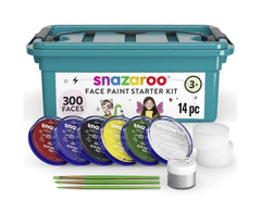Zestaw farb do malowania twarzy Snazaroo – zestaw startowy 14 elementów - Costume Accessories
