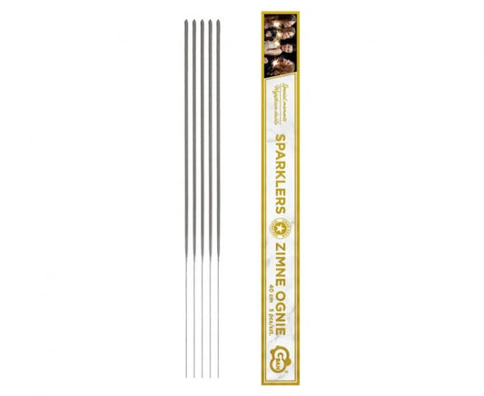 Zimne ognie 40 cm – 5 szt. Sparklers