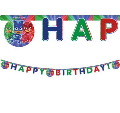 Baner Happy Birthday Pidżamersi 200cm