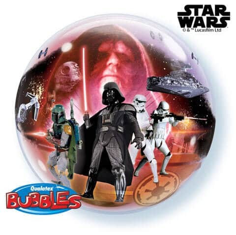 Balon foliowy Star Wars Darth Vader Sith bubbles