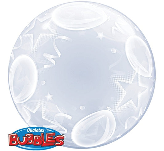 Balon foliowy 24 cali QL Bubble Deco, Baloniki i Gwiazdy