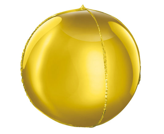 Balon foliowy 16 cali Kula złota