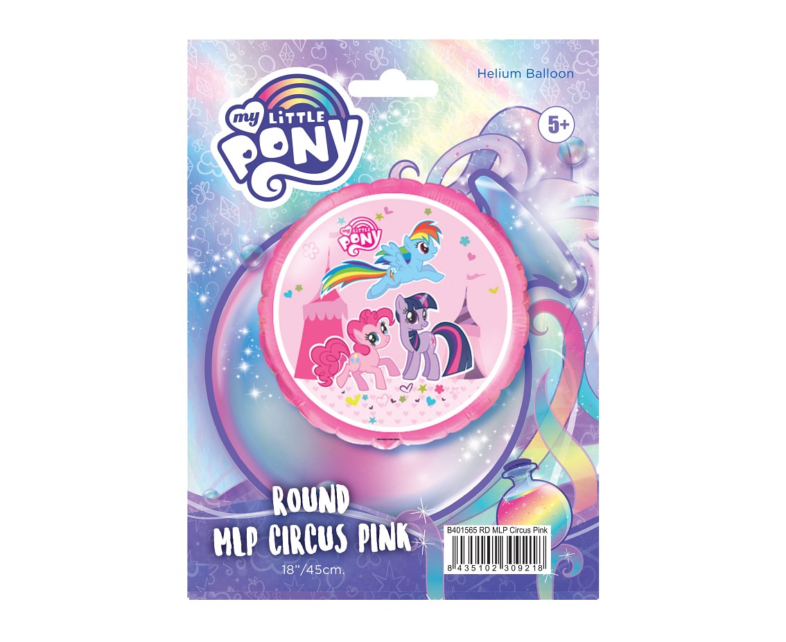 Balon foliowy Little Pony, okrągły, FX, 48 cm