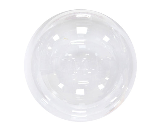 Balon Aqua - kryształowy, bez nadruku, 18 cali