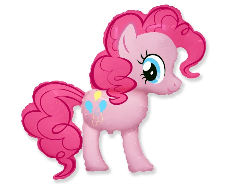 Balon foliowy Kucyk PINKIE PIE, FX, 92x104cm (luzem)