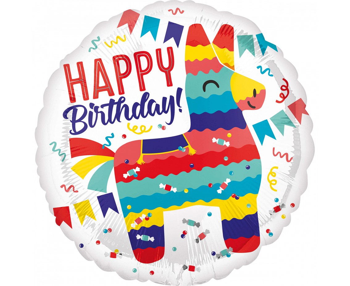 Balon foliowy Pinata Happy Birthday Party