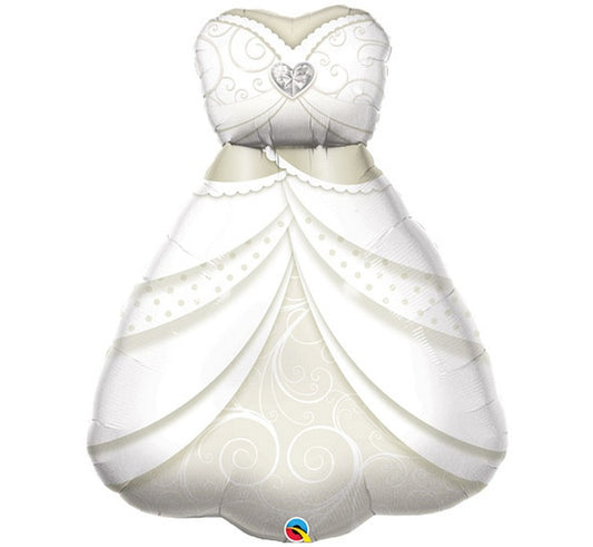 Balon foliowy BRIDE'S WEDDING DRESS 38 cali QL