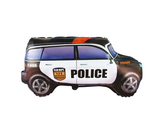 Balon foliowy Police Car, samochód policyjny, FX, 48x85cm