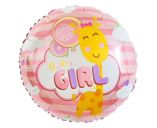 Balon foliowy Baby Girl, 45 cm