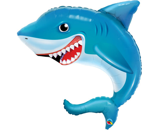 Balon foliowy 36 cali QL SHP - Smilin Shark