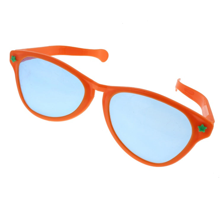 Okulary - Jumbo, pomarańczowe