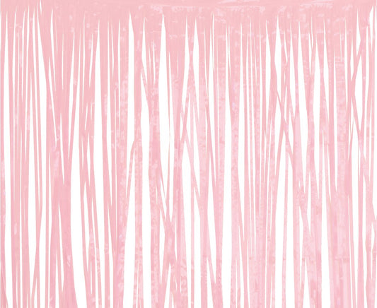 Kurtyna pastelowa jasnoróżowa, 100x200 cm